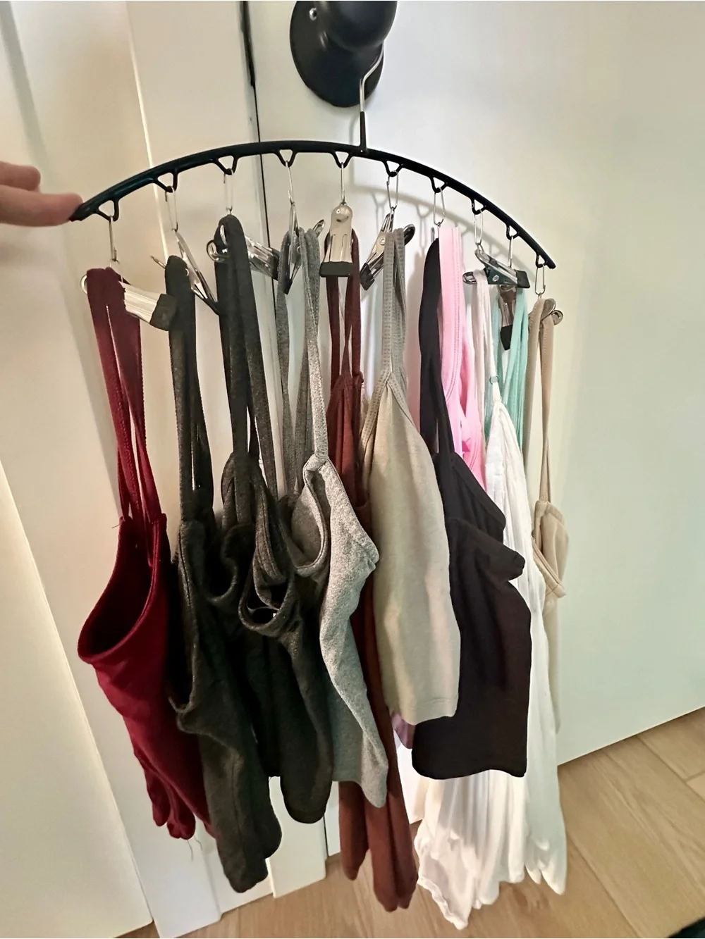 Organizational Space Saving Hanger
